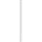 Ekena Millwork Fluted PVC Pilaster w/Decorative Capital & Base, 6"W x 96"H x 2"P PILP06X096FL02-2 - alternate 2